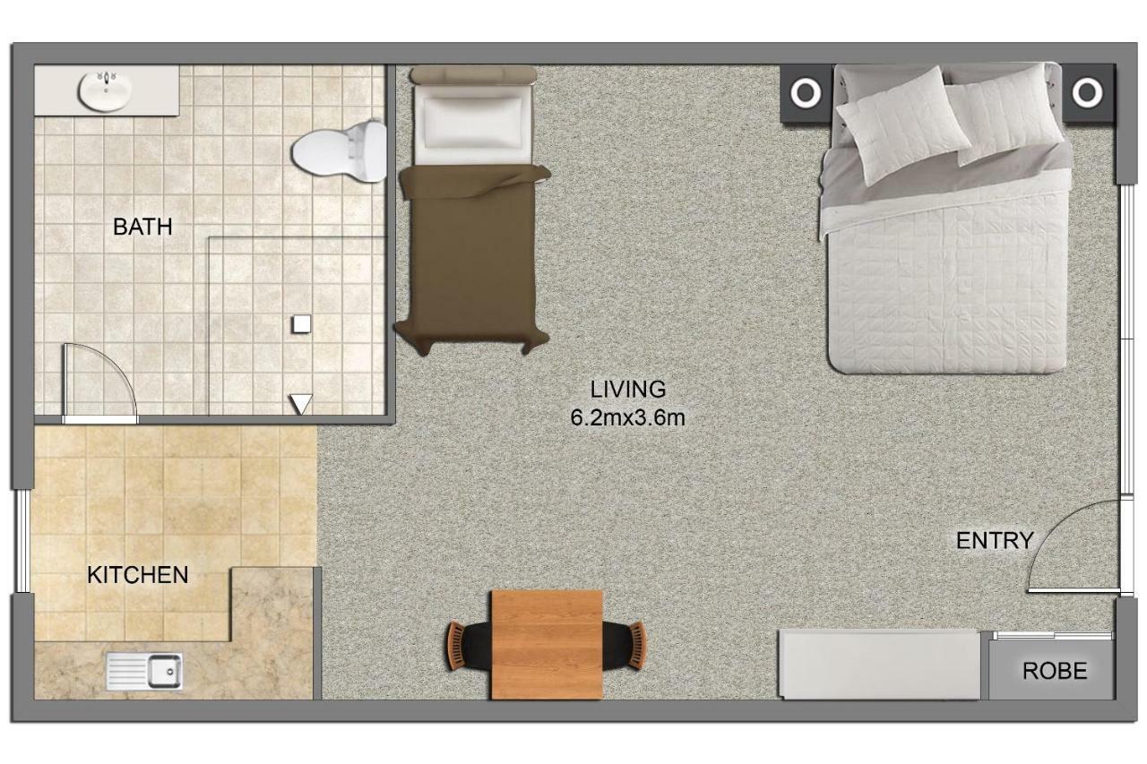 Haven Waters Motel & Apartments 노스헤이번 객실 사진